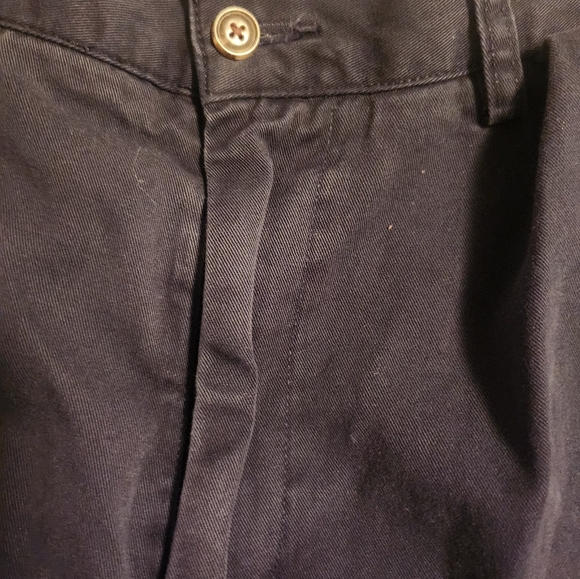 Polo By Ralph Lauren Men's Deep Black Flat Front Shorts - Picture 3 of 7